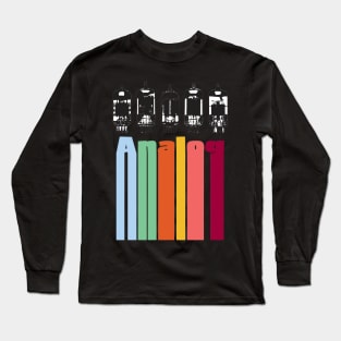 Analog Tubes Retro Stripes Long Sleeve T-Shirt